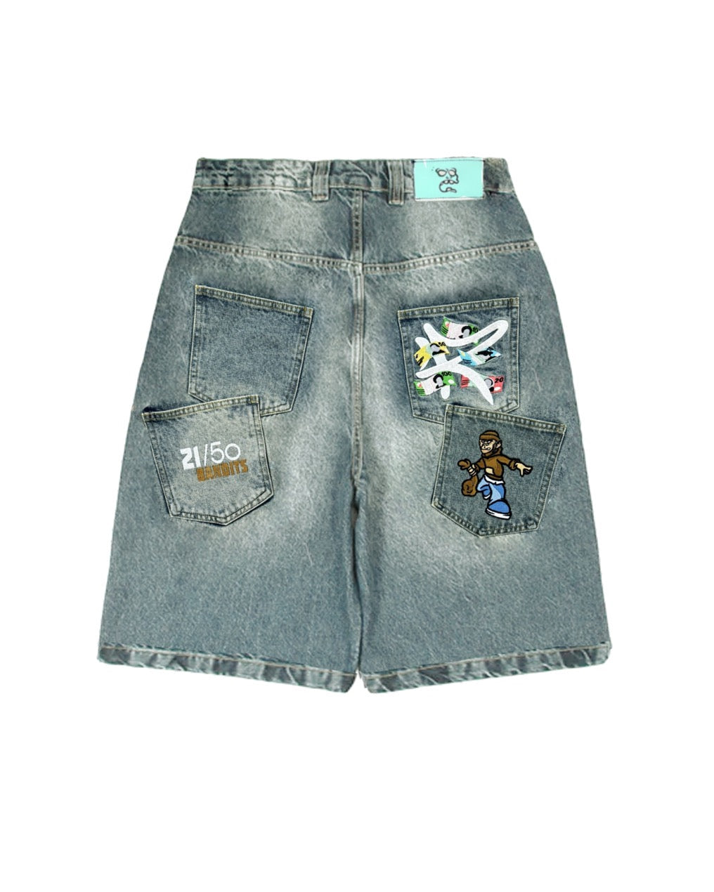 21/50 'BANDITS' Jorts