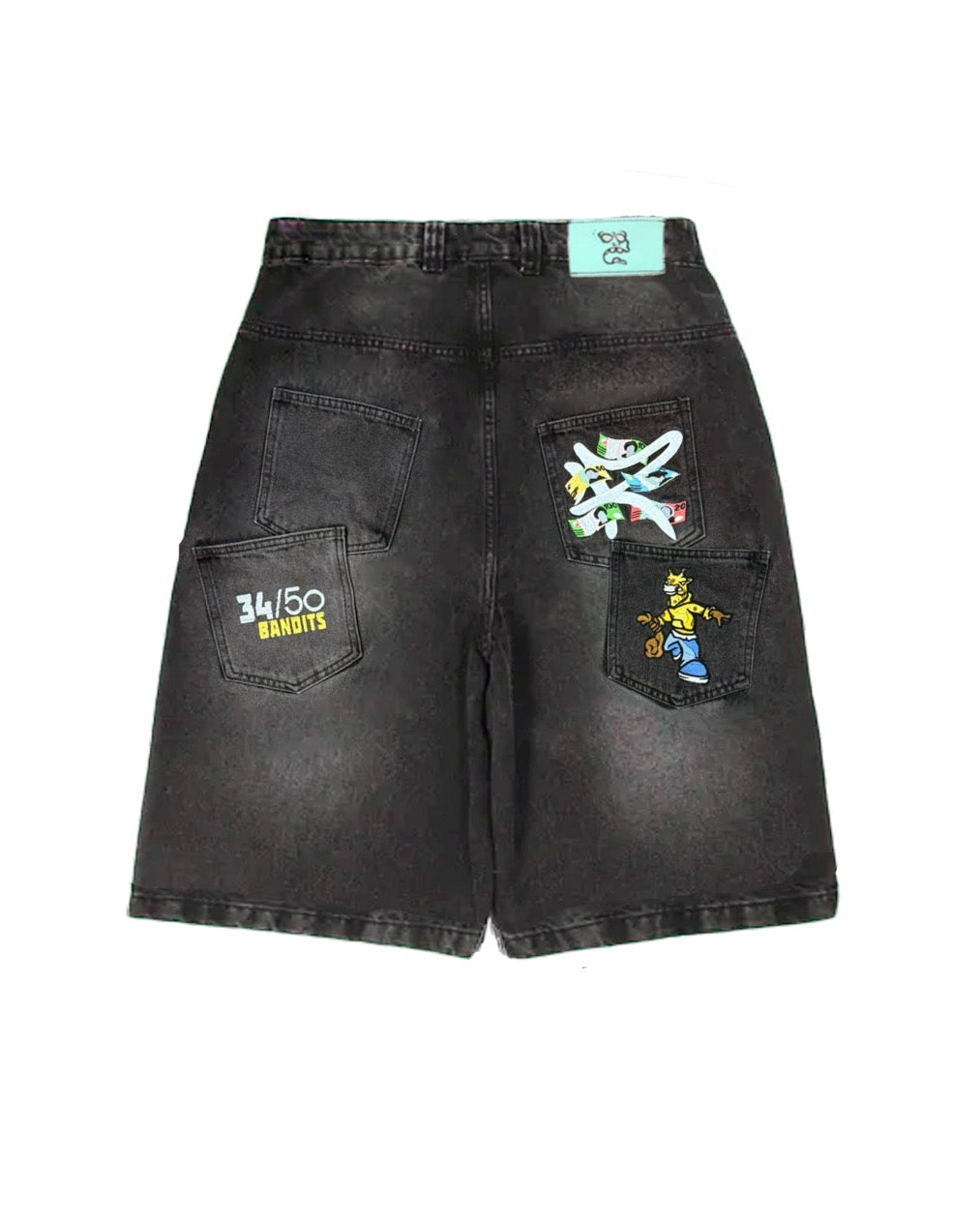 34/50 'BANDITS' Jorts
