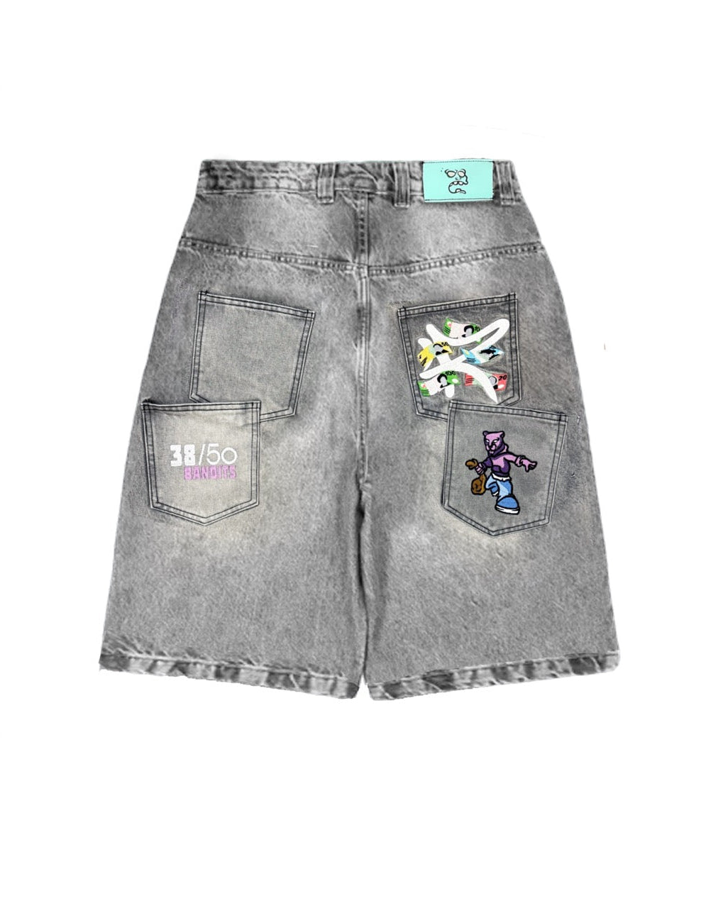 38/50 'BANDITS' Jorts