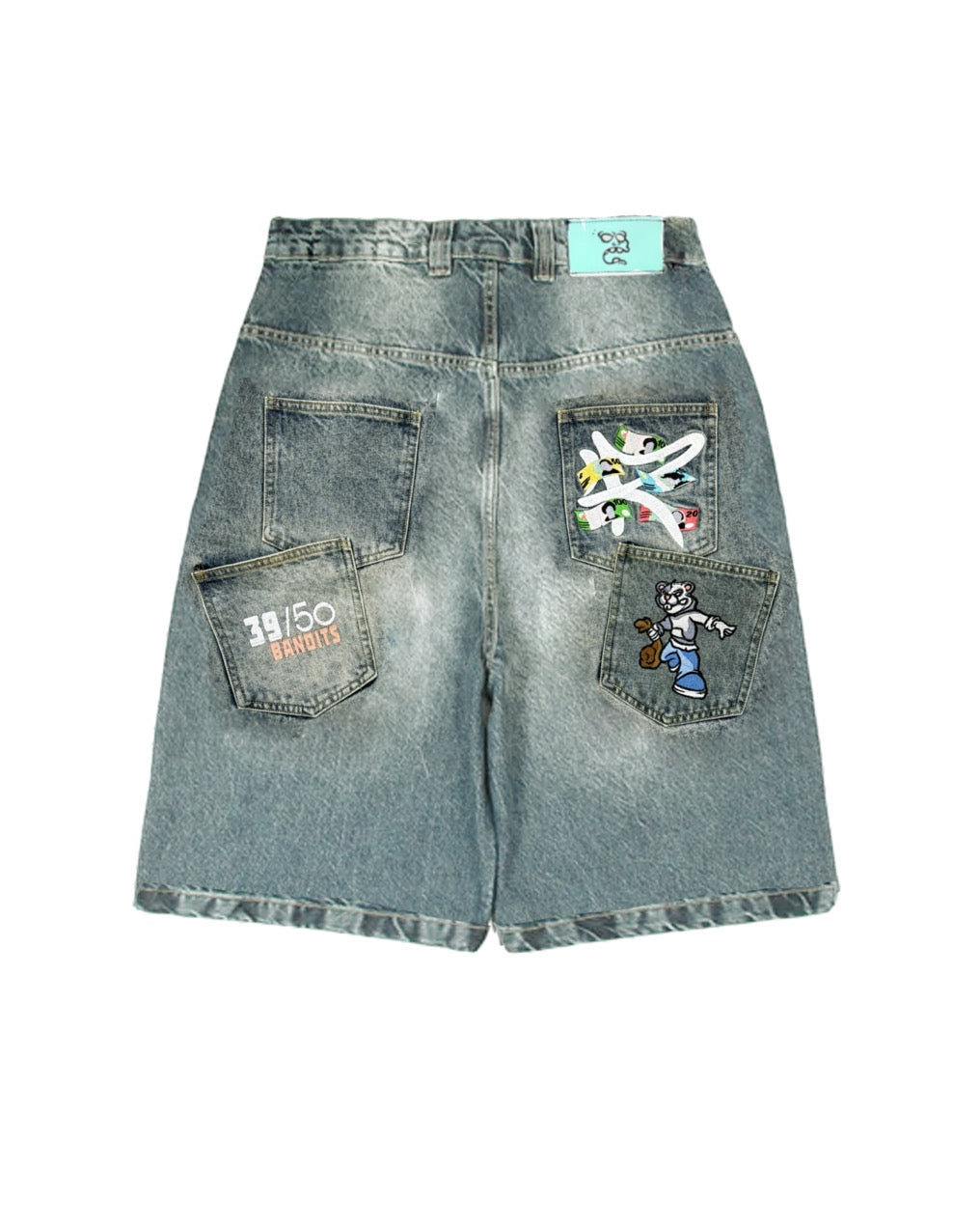 39/50 'BANDITS' Jorts