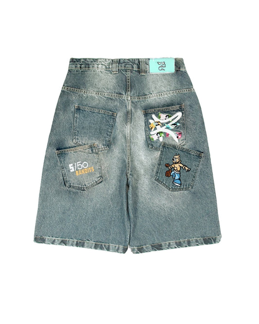 5/50 'BANDITS' Jorts