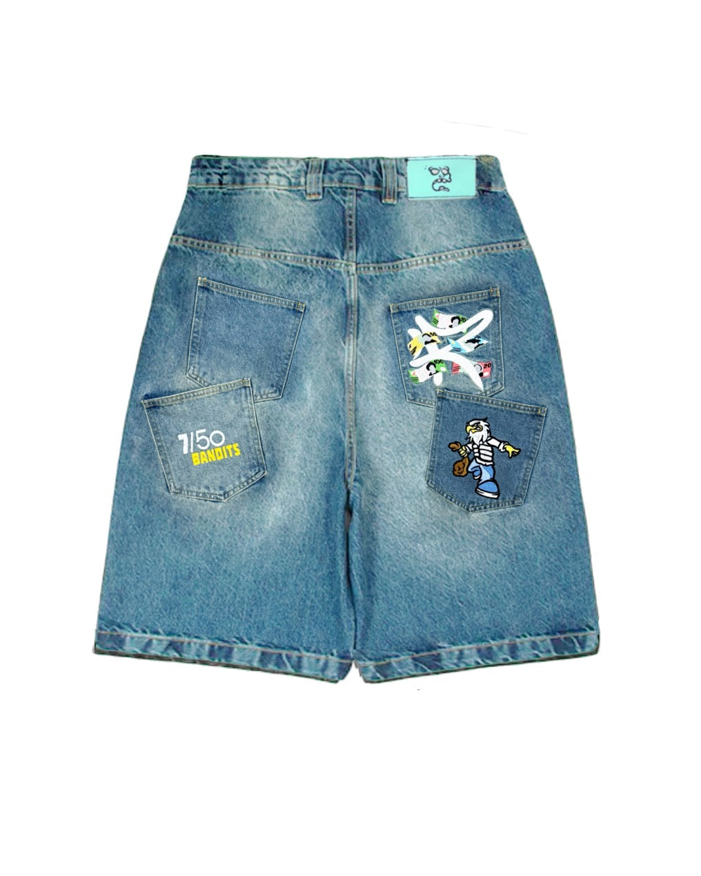 7/50 'BANDITS' Jorts