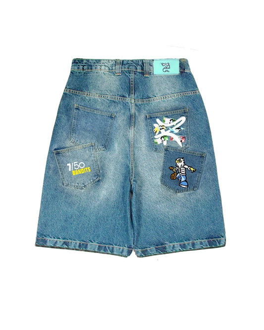 7/50 'BANDITS' Jorts