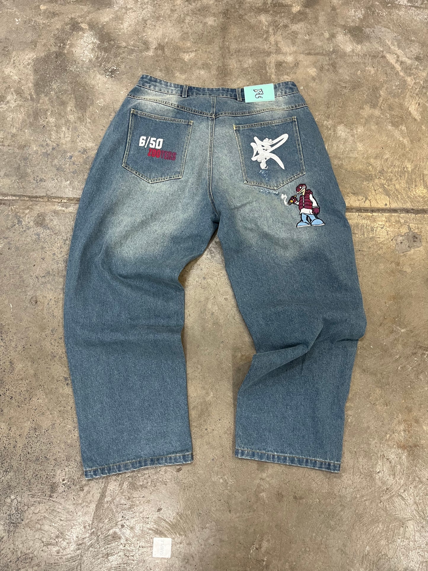 6/50 'ZOOTERS' DENIM