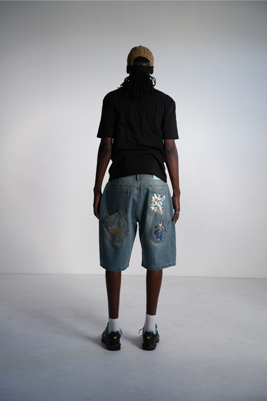 7/50 'BANDITS' Jorts