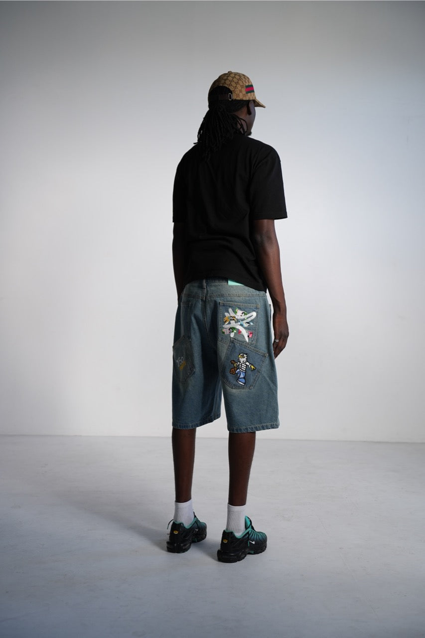 7/50 'BANDITS' Jorts