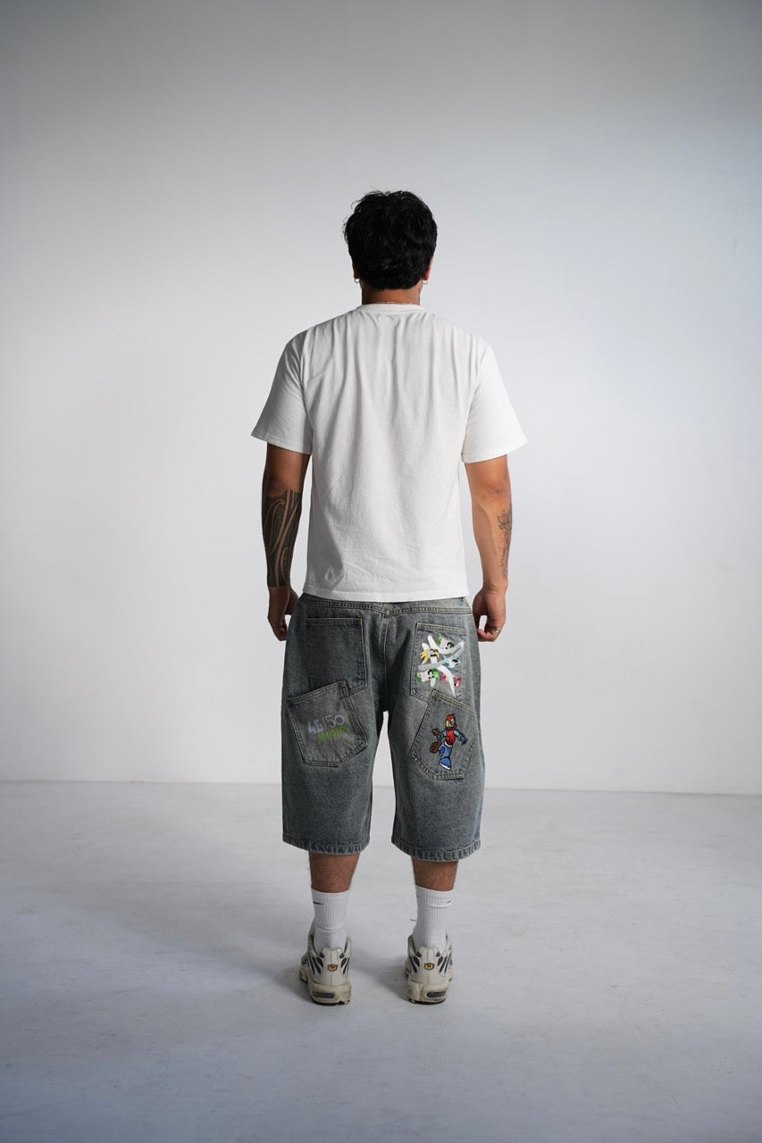 46/50 'BANDITS' Jorts