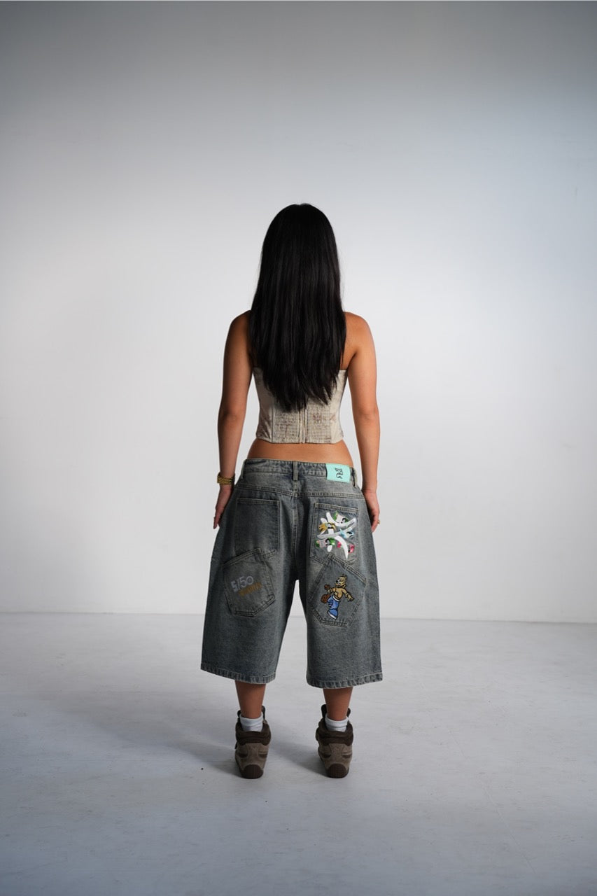 5/50 'BANDITS' Jorts