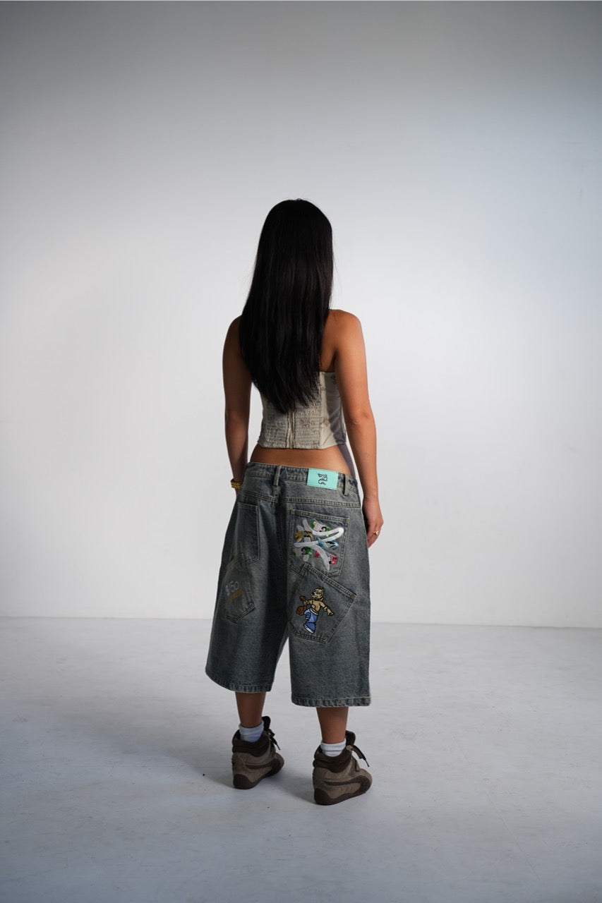 5/50 'BANDITS' Jorts