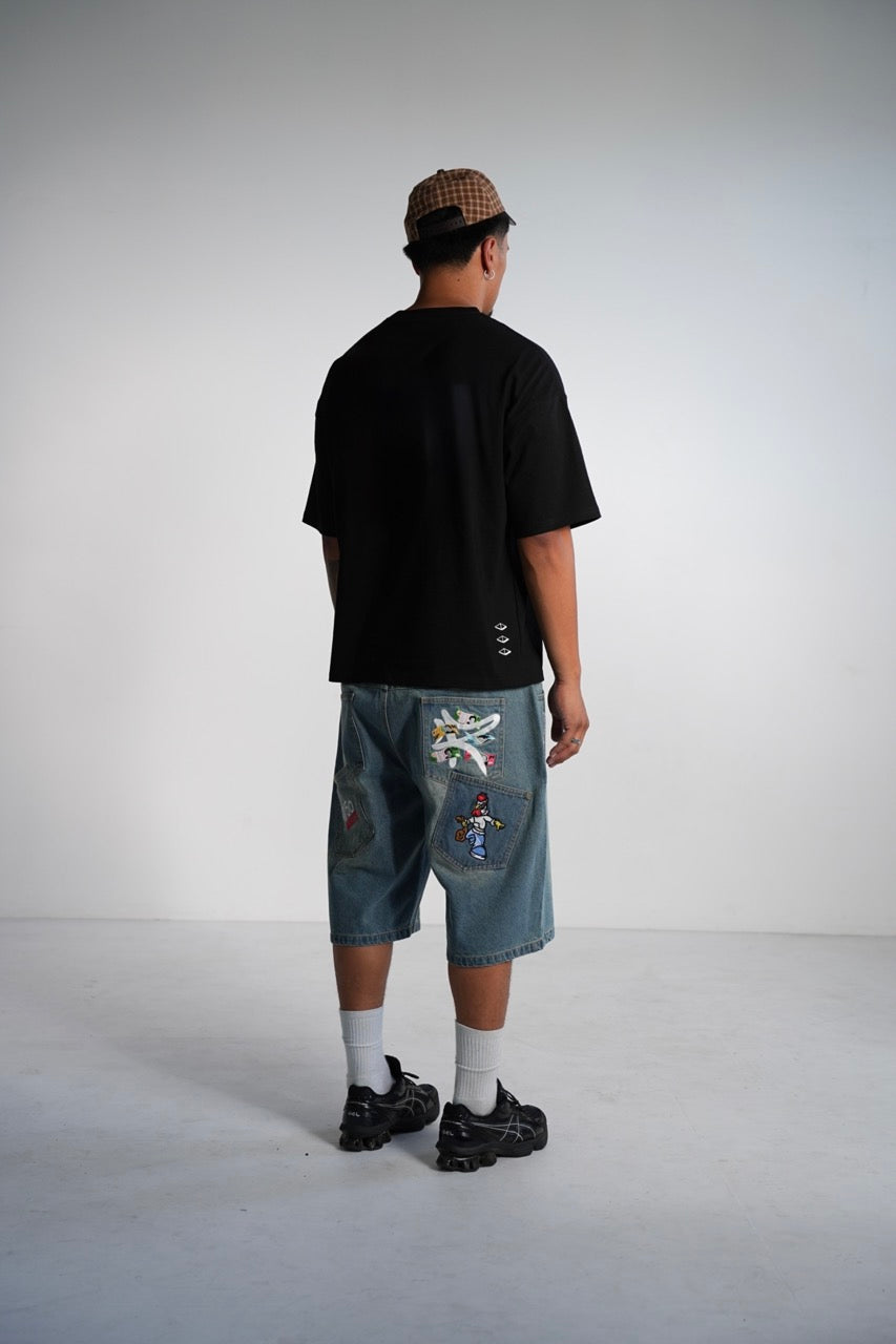 47/50 'BANDITS' Jorts