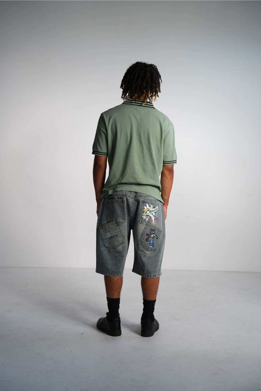 28/50 'BANDITS' Jorts (Size 34)
