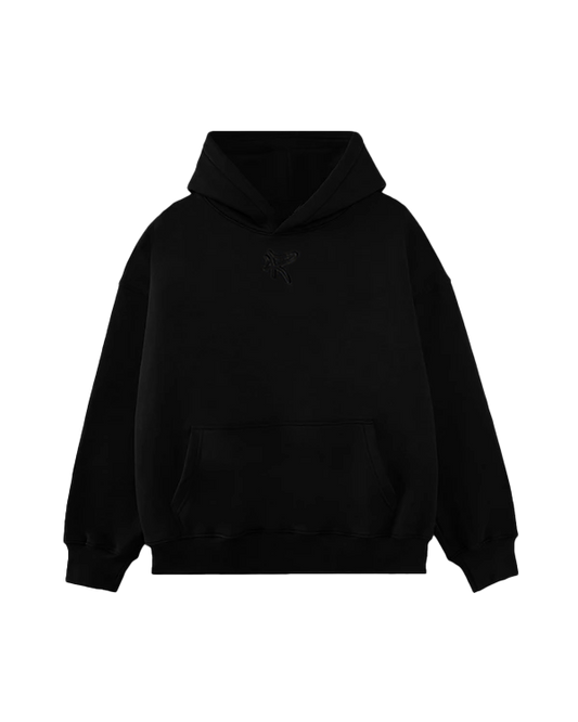 "AERO" HOODIE - BLACK